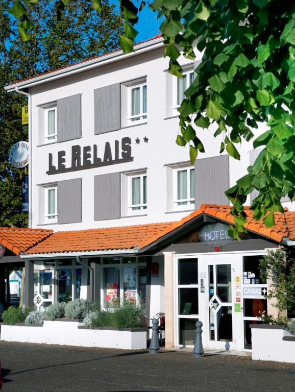Logis Hotel Le Relais Biscarrosse Bagian luar foto